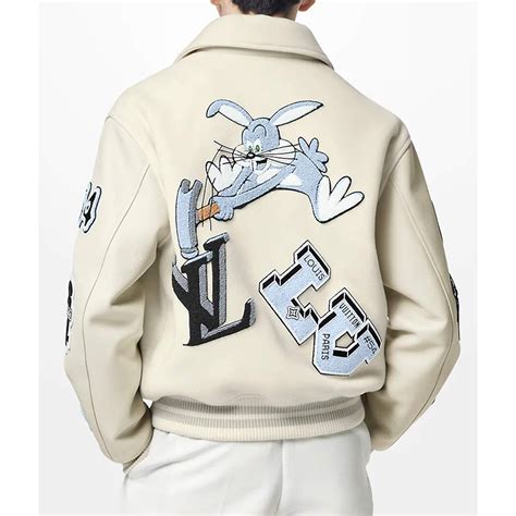 louis vuitton varsity jacket mens|Louis Vuitton bunny jacket.